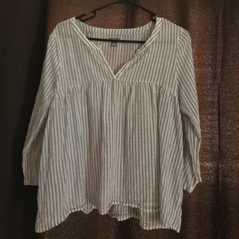 Aerie 3/4 sleeve top large