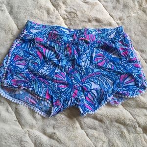 blue Lilly Pulitzer shorts