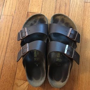 Brown Arizona Birkenstocks