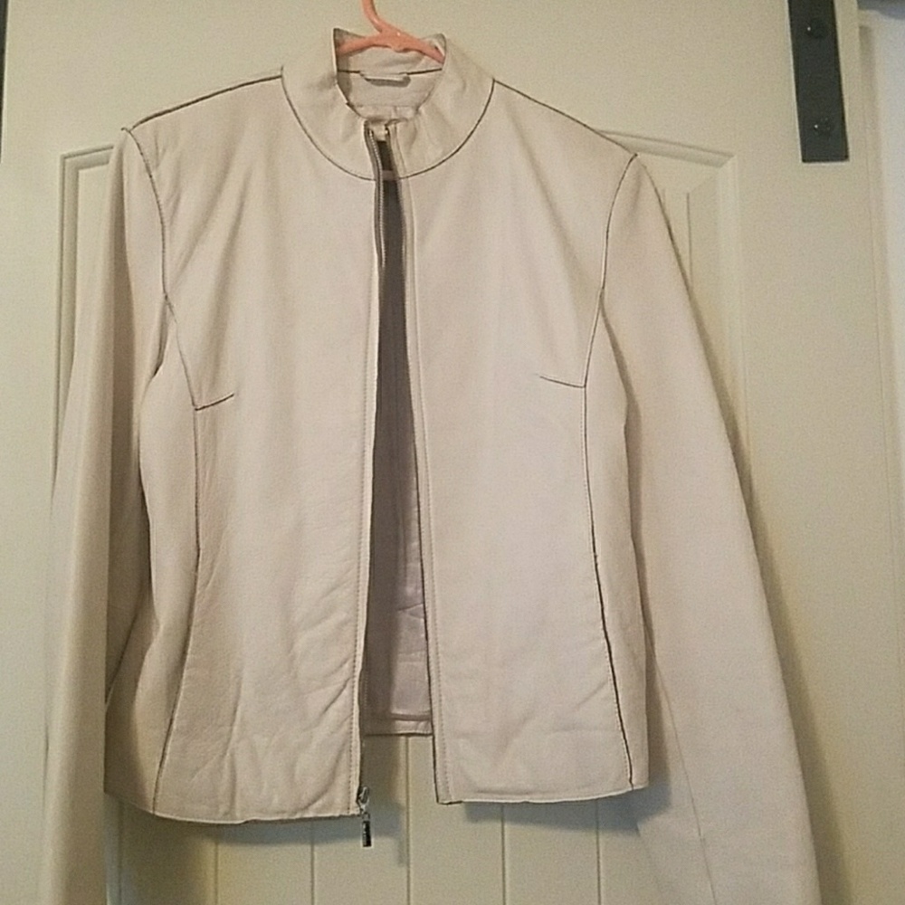 Leather jacket