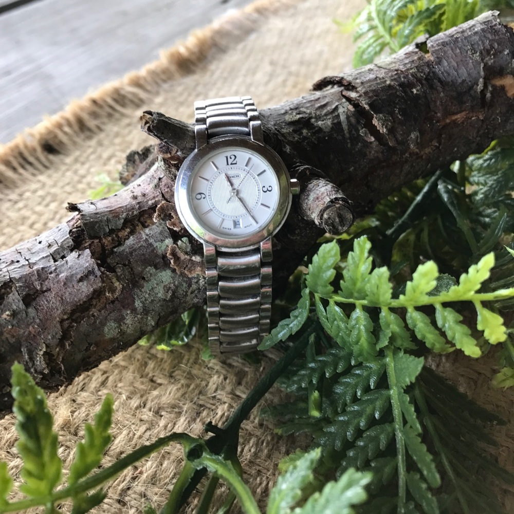Vintage Coach Stainless Steel Watch