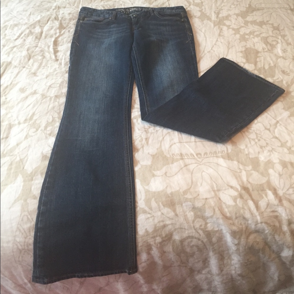 Express bootcut jeans