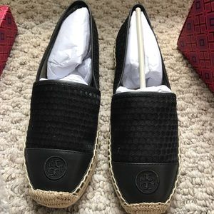Black Tory Burch Grenada Espadrilles