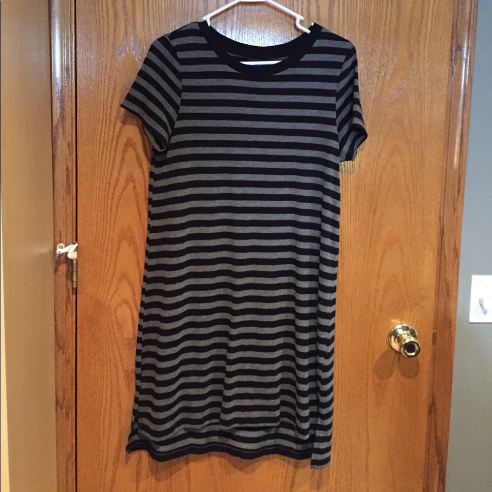 Striped T-shirt Dress