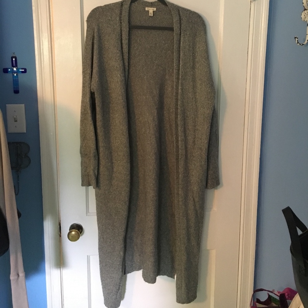 Gray Duster Sweater Urban Outfitters