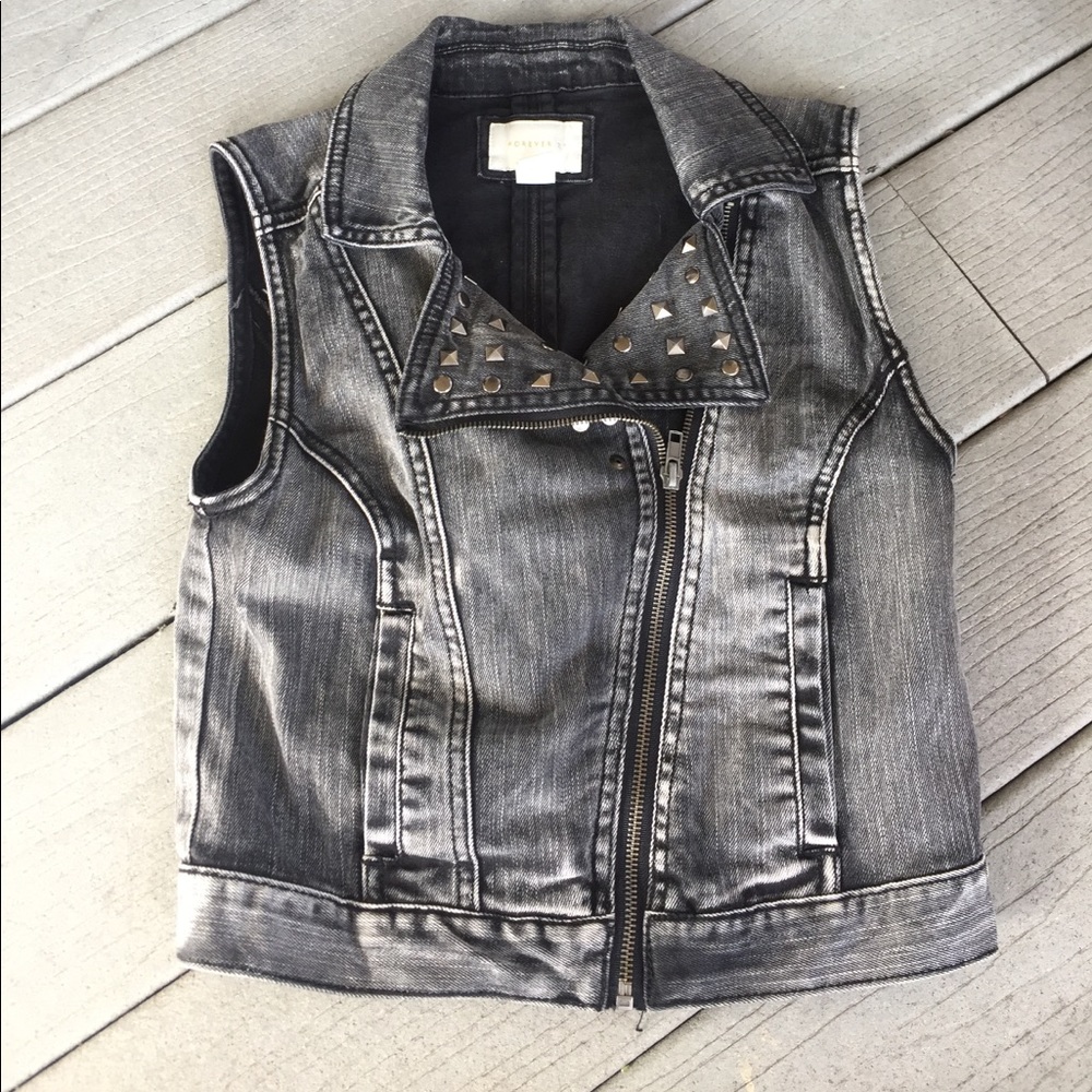 Acid Wash vest 🔺FINAL SALE 🔺