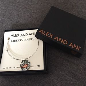 Alex and Ani Liberty Copper Bracelet