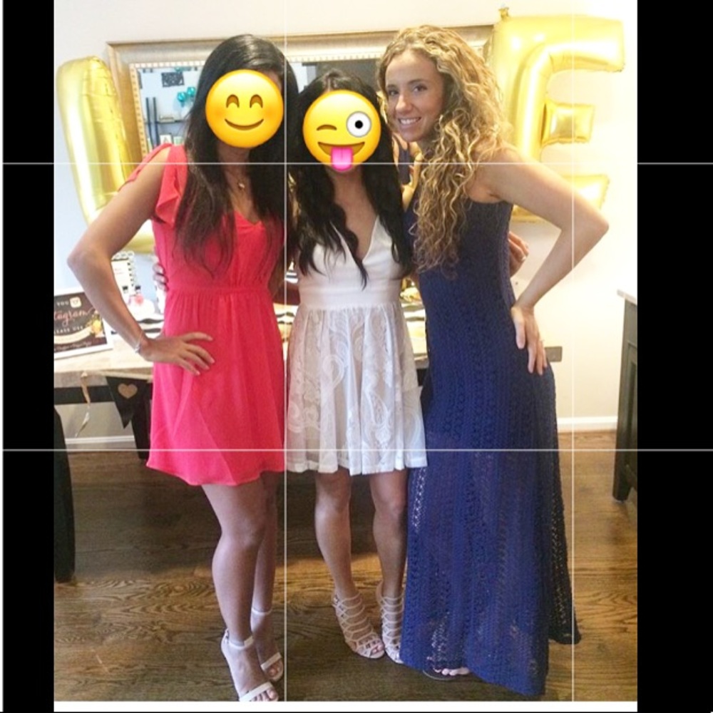 Blue Knit Maxi Dress 💙💙💙