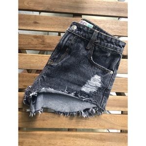 Distressed Cut-Off Shorts