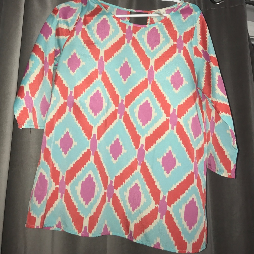 Colorful boutique blouse