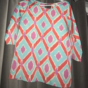 Colorful boutique blouse