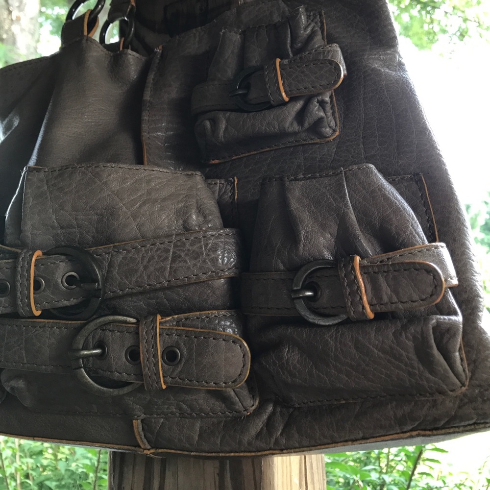 Lucky Penny Taupe Handbag