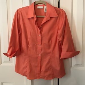 Liz Claiborne Coral Dress Shirt