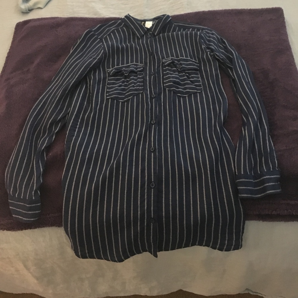 Button down tunic