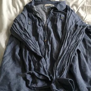 Old navy chambray button down