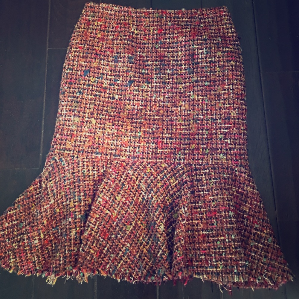 Euc, Multicolored fitted skirt with flair