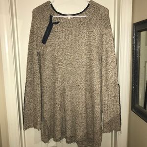 Comfy Tan Sweater - perfect for fall!