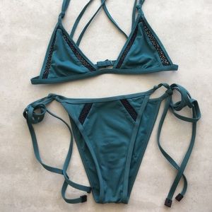 Teal tavik bikini