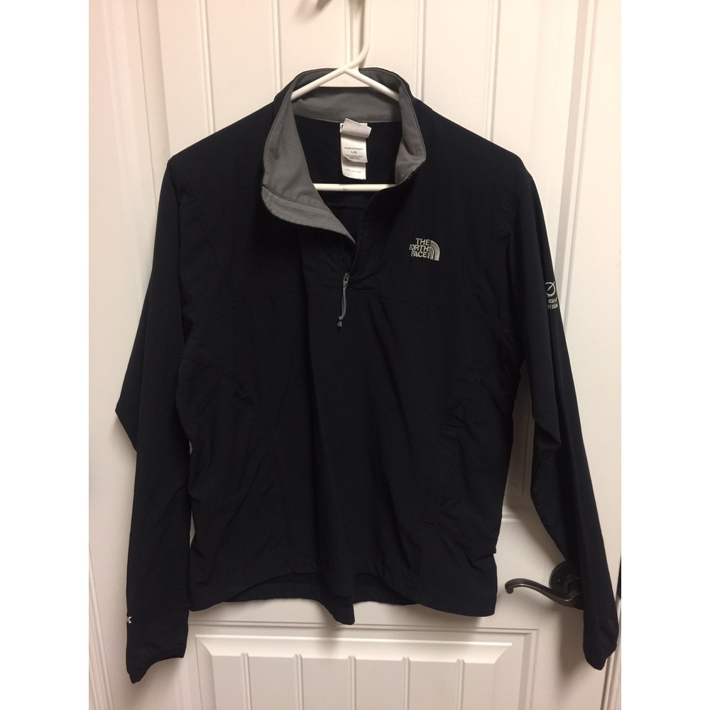 North Face Black Light Weight Windbreaker Pullover
