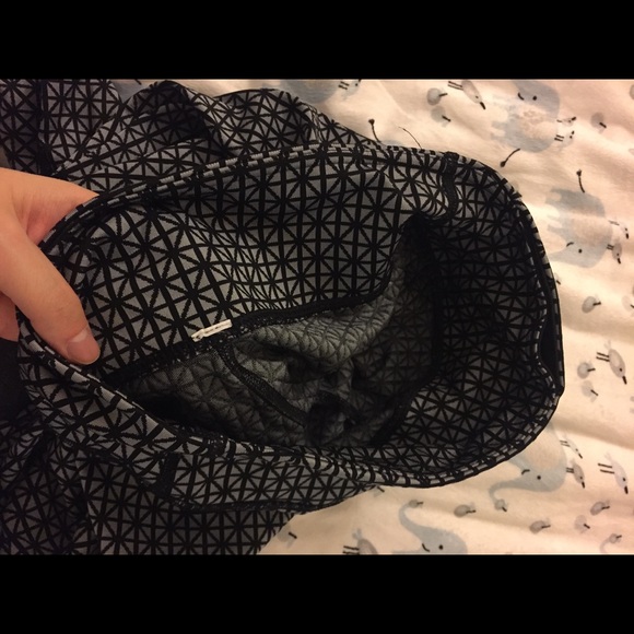 Lululemon Wunder Under Pant Tri Geo Silver SpoonBk - Picture 7 of 9