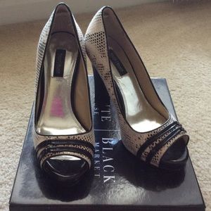 Snakeskin Pumps from WHBM
