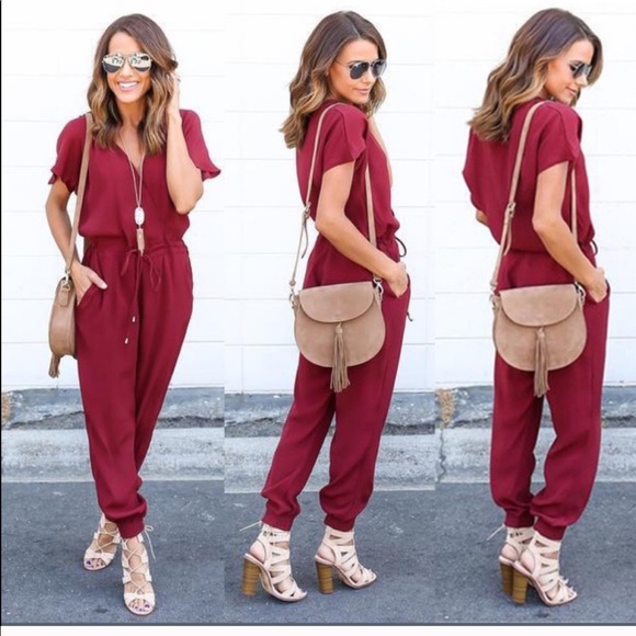 NIP!! Chiffon Jumpsuits - Picture 8 of 8