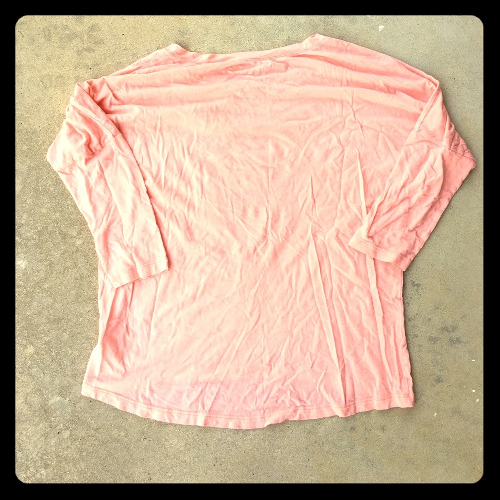 Delia's Musical Staff 3/4 Tee - Picture 2 of 5