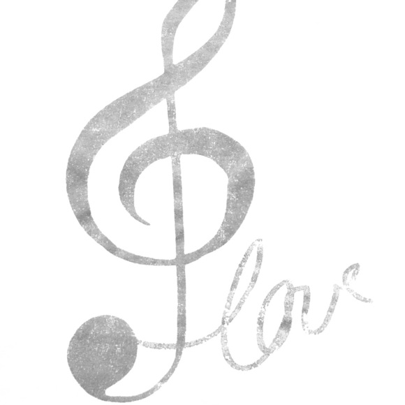 Delia's Musical Staff 3/4 Tee - Picture 5 of 5