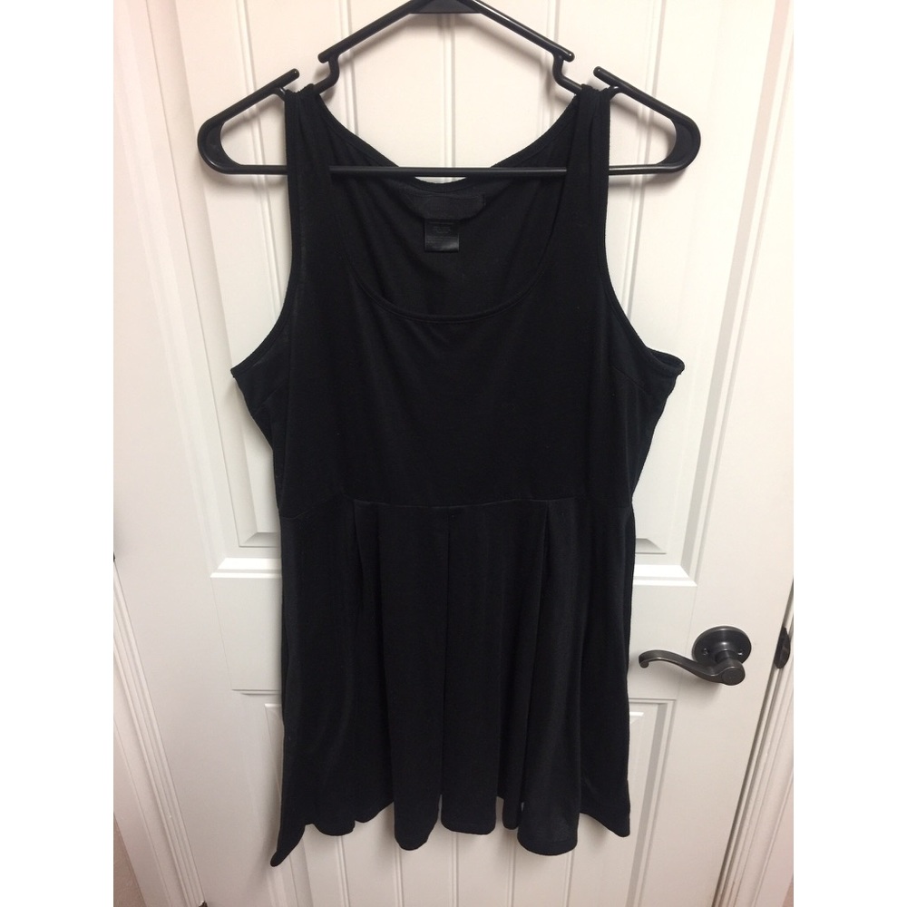 Kim Kardashian Black Flowy Above the Knee Dress XL