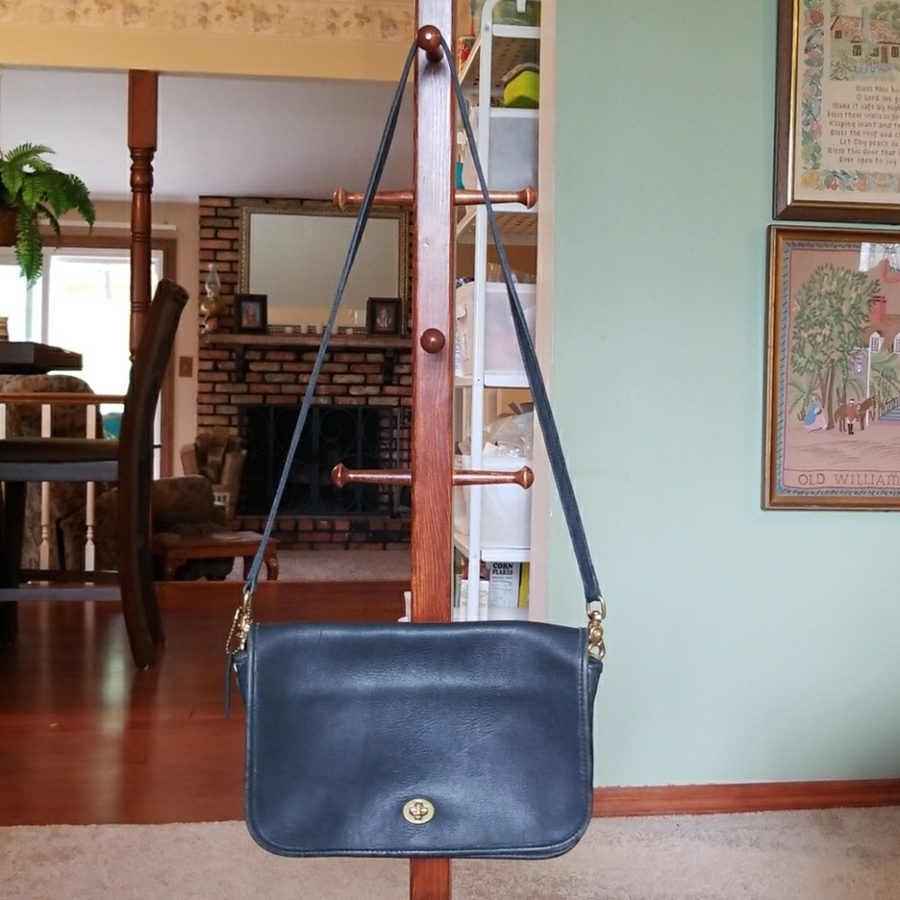 Vintage Coach Leather Bag