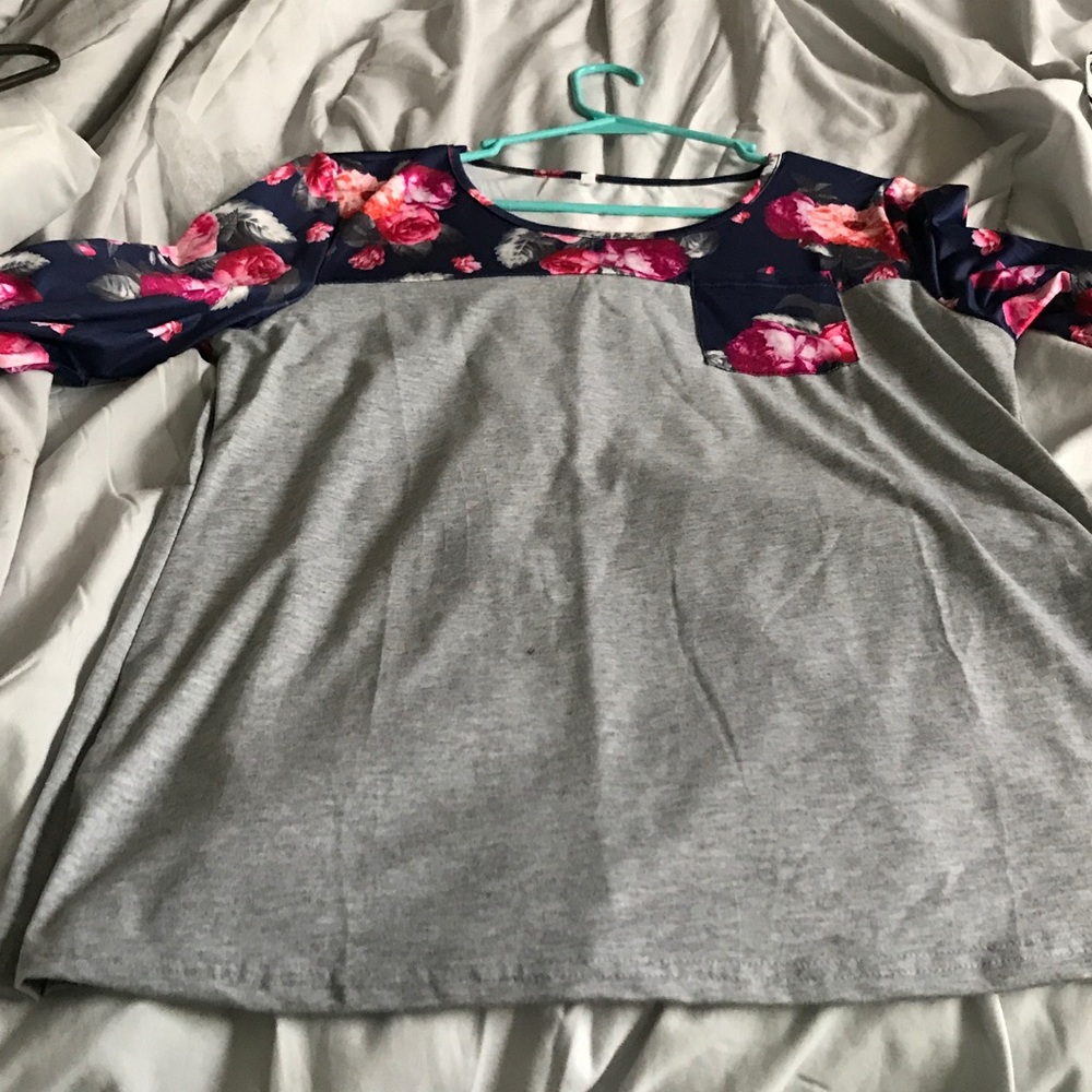 3/4 sleeve tee