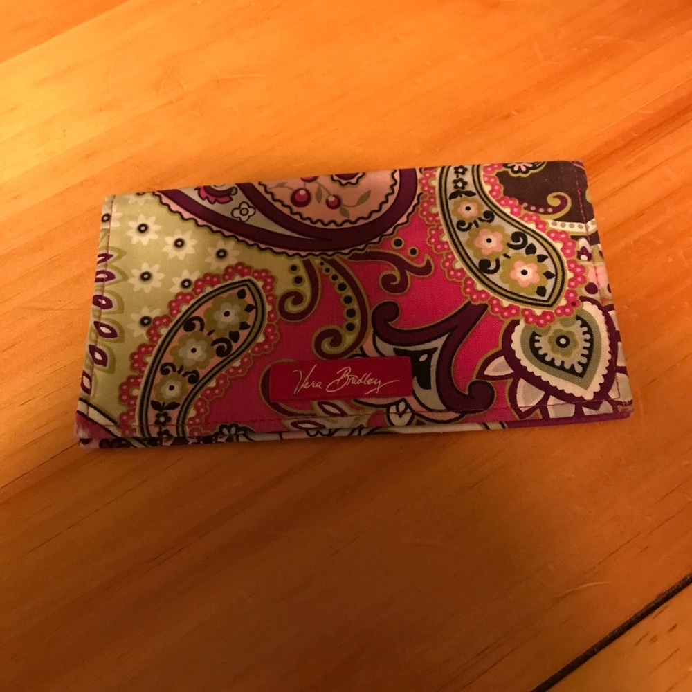 Vera Bradley checkbook holder
