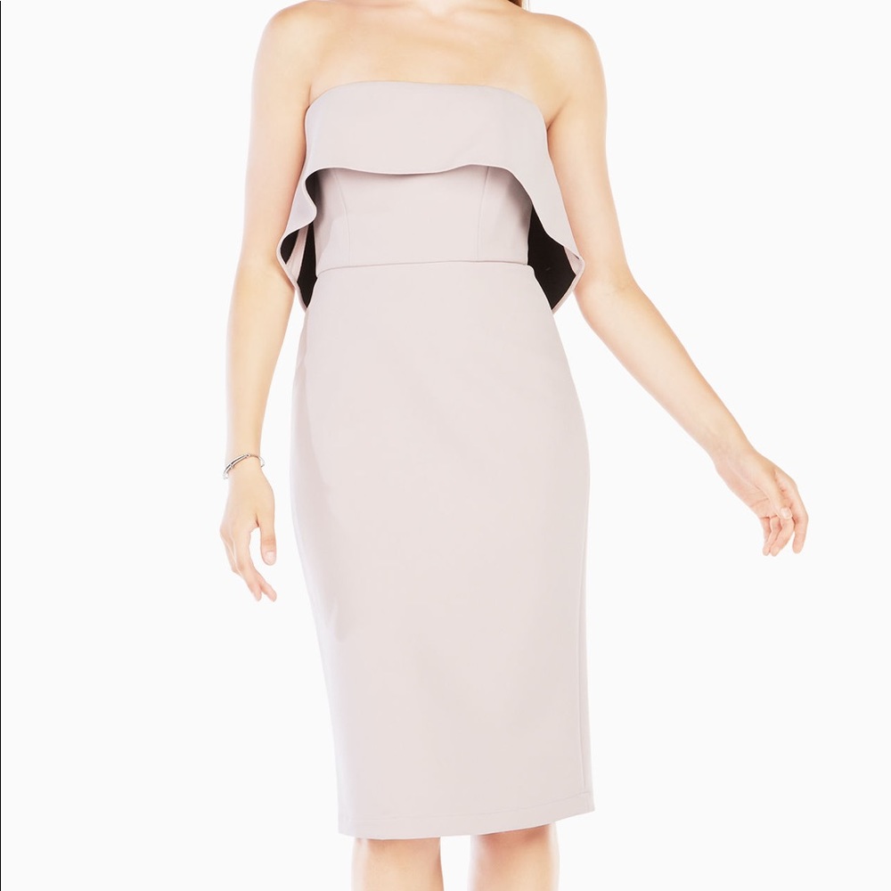 Bcbgmaxazria Montana strapless dress