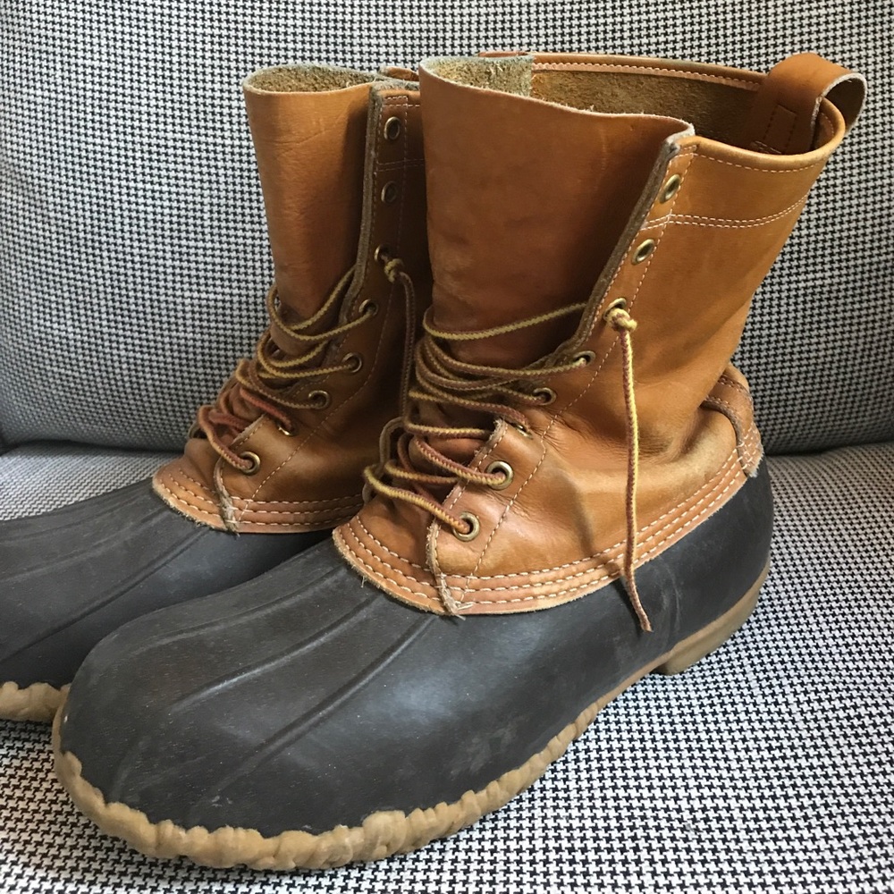 LL Bean Duck boots Size 9 men/ Size 10.5 women