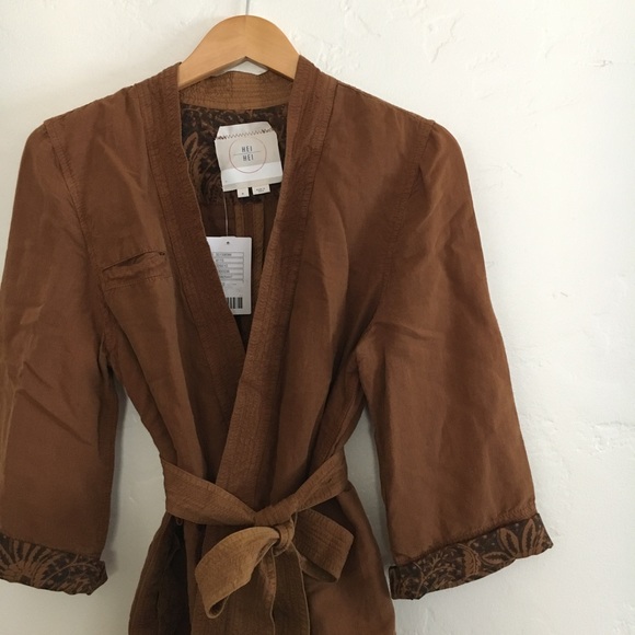 Anthropologie Jackets & Blazers - BNWT Kimono-cut Work Jacket w/ Sash