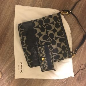 Coach purse and wallet