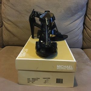 Michael Kors Berkley T Strap Heels