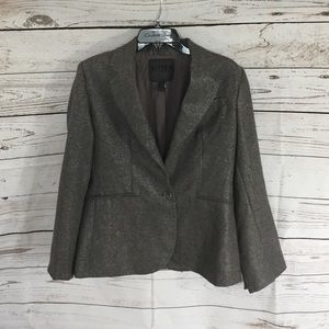 Grey and silver blazer