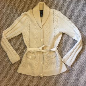 (On Hold) 🌸Girls Sz. XL- 16 RL cable knit sweater