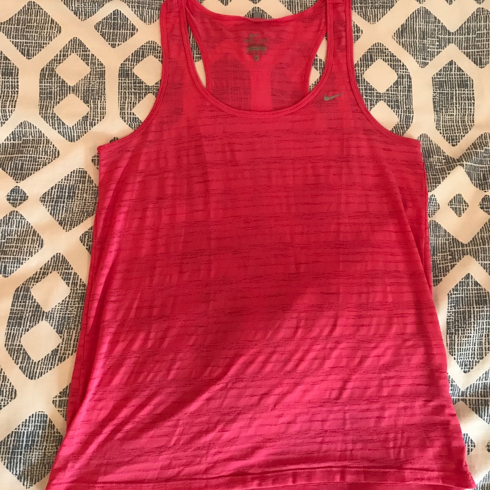 Pink Dri-fit Nike Workout tank.