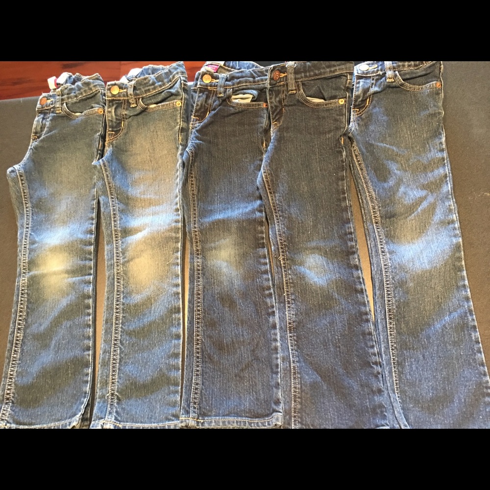 Girls children's place jeans (5 pair)