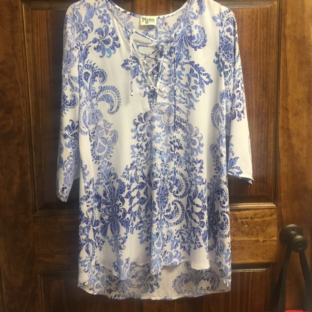 Show Me Your Mumu Lace up dress