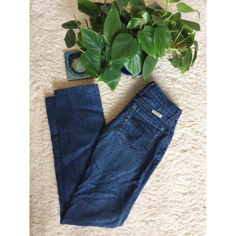 🌿🍃 Frankie B Low Rise Dark Jeans 🍃🌿