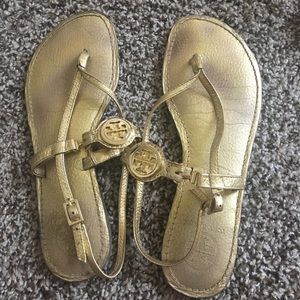Tory Burch Gold Sandal
