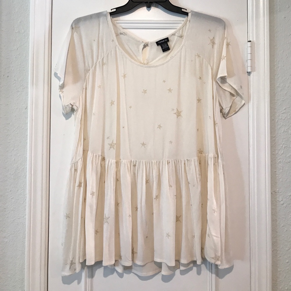 Torrid Peplum Top
