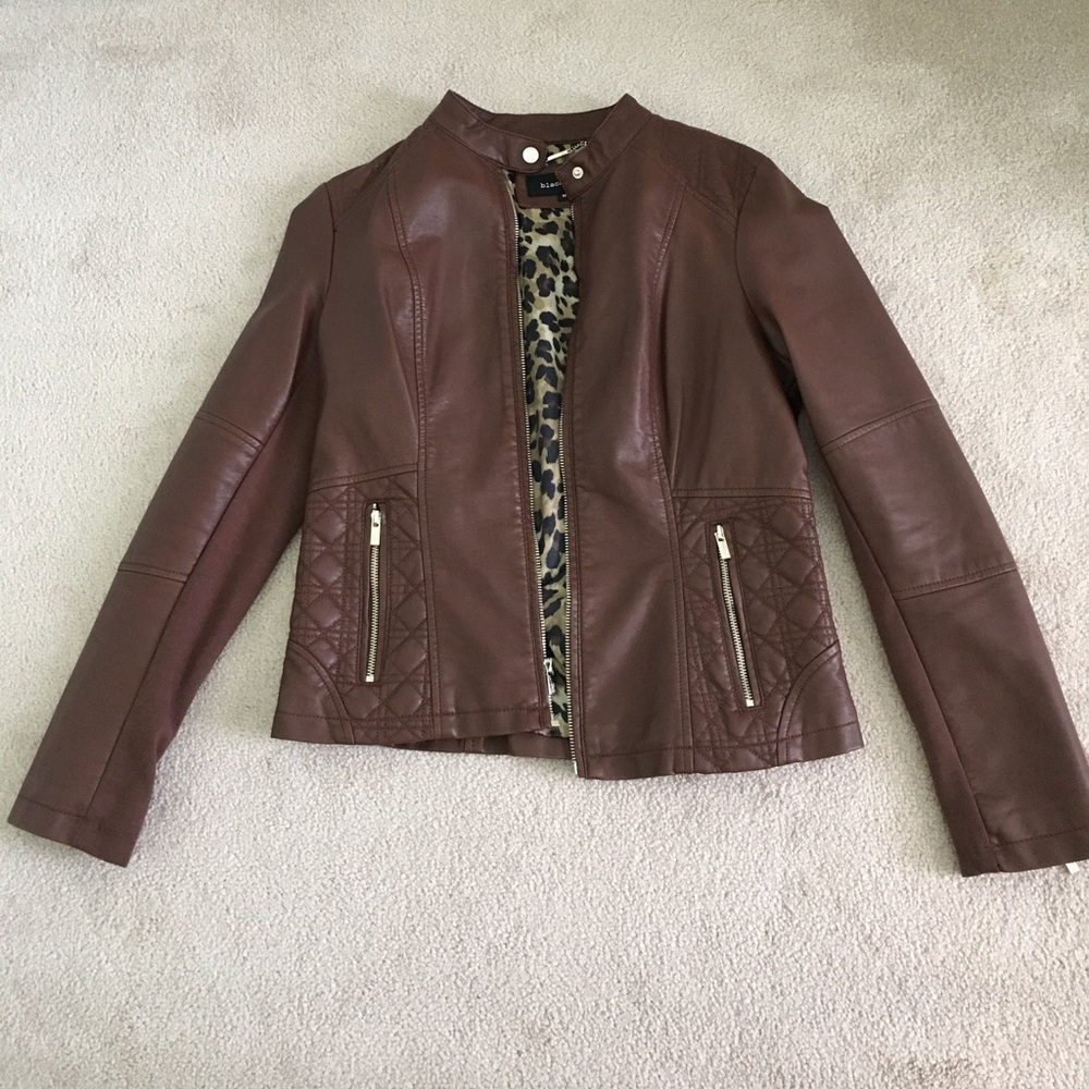Faux Leather Jacket