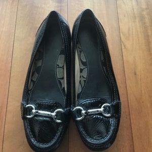 COACH Patent Leather Loafers