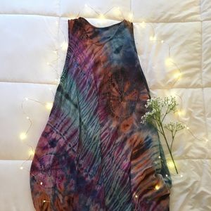 Loose fitting Tie dye dress