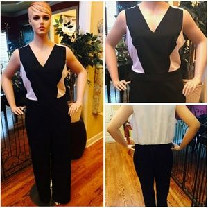 Black and White Jumpsuit