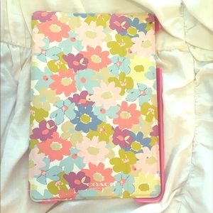 ipad mini COACH floral cover